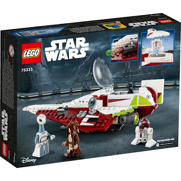 LEGO® Star Wars™ Obi-Wan Kenobi’s Jedi Starfighter™ 75333