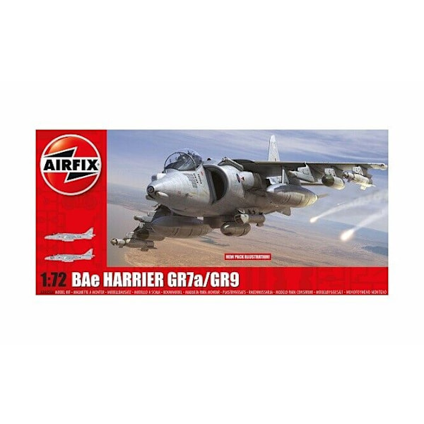 Airfix BAe Harrier GR7A/GR9 1:72 A04050A multifärg