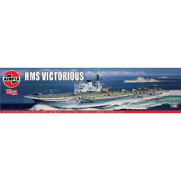 Airfix HMS Victorious 1:600 Modellbyggsats A04201V multifärg