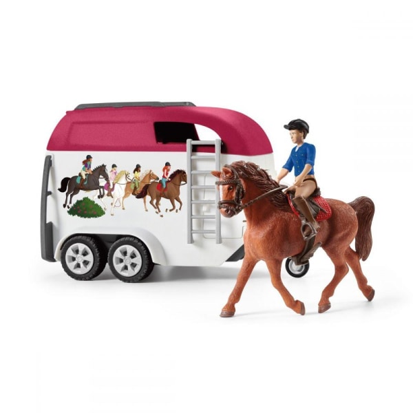 schleich® HORSE CLUB Äventyr med bil och hästsläp 42535 multifärg