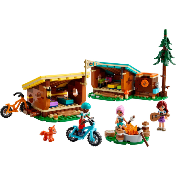 LEGO® Friends Äventyrsläger Mysiga stugor 42624 multifärg