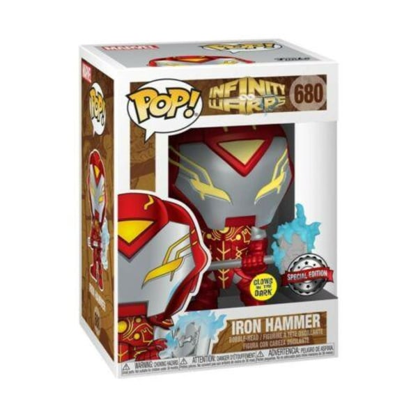 Funko! POP Infinity Warps 680 Special Edition Iron Hammer multifärg