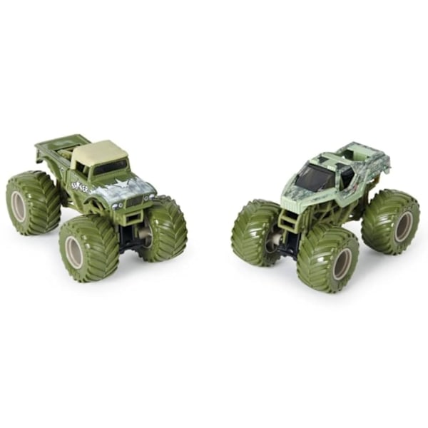 Monster Jam 1:64 2-pack Shaker vs Soldier Fortune S30 multifärg
