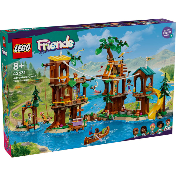 LEGO® Friends Äventyrsläger trädkoja 42631 multifärg