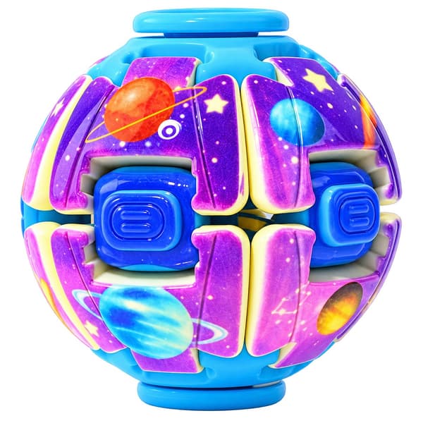 Fidget Spinner Ball Space multifärg