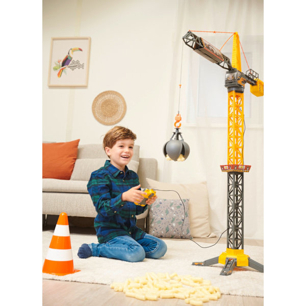 Dickie Toys Mighty Crane Lyftkran 110cm multifärg