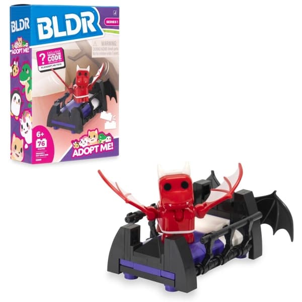 BLDR Adopt Me! Byggset Dragon & Bat Wing Crib multifärg