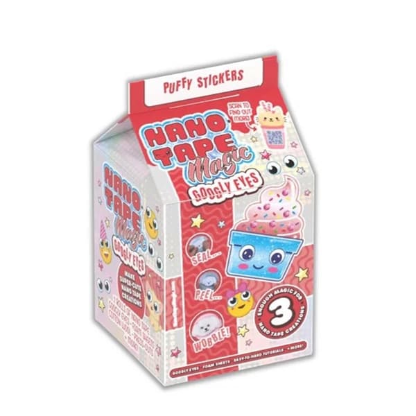 Nano Tape Magic Googly Eyes Puffy Stickers multifärg