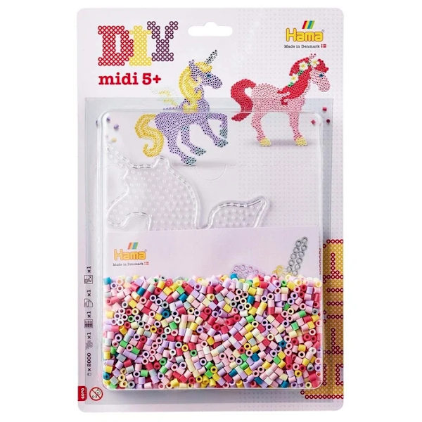 Hama Midi Set Fantasy Hästar 2000st multifärg