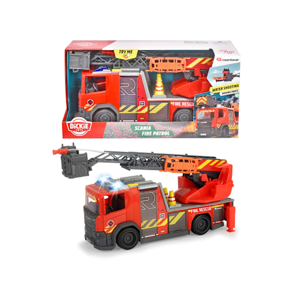 Dickie Toys Scania Brandbil multifärg