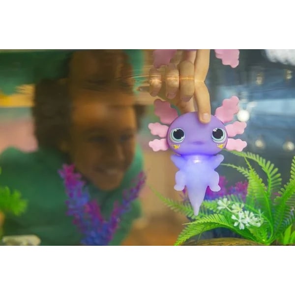 Animagic Lets Glo Axolotl Lila multifärg