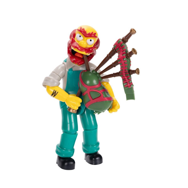 The Simpsons Figur Groundskeeper Willie 13cm multifärg