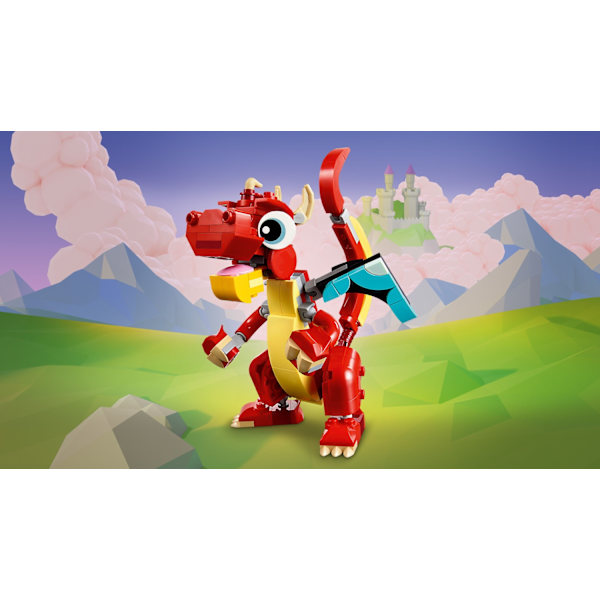 LEGO® Creator 3in1 Röd drake 31145