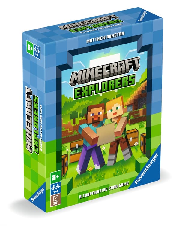 Minecraft Explorers Kortspel SE/DK/FI/NO multifärg