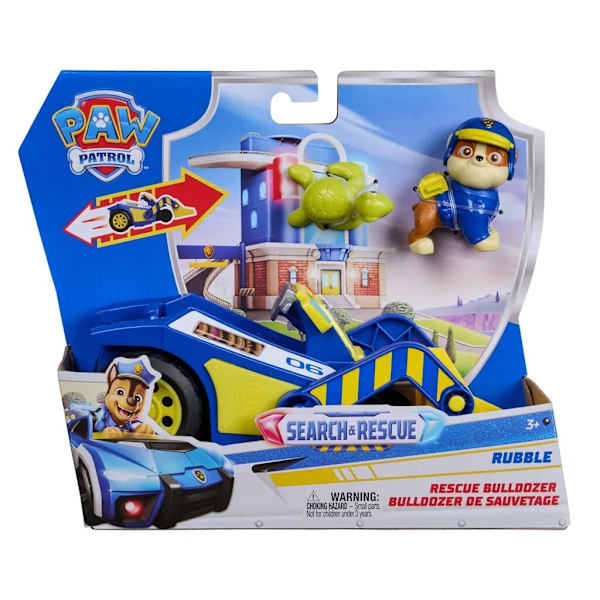 Paw Patrol Search & Rescue Rubble Pullback multifärg