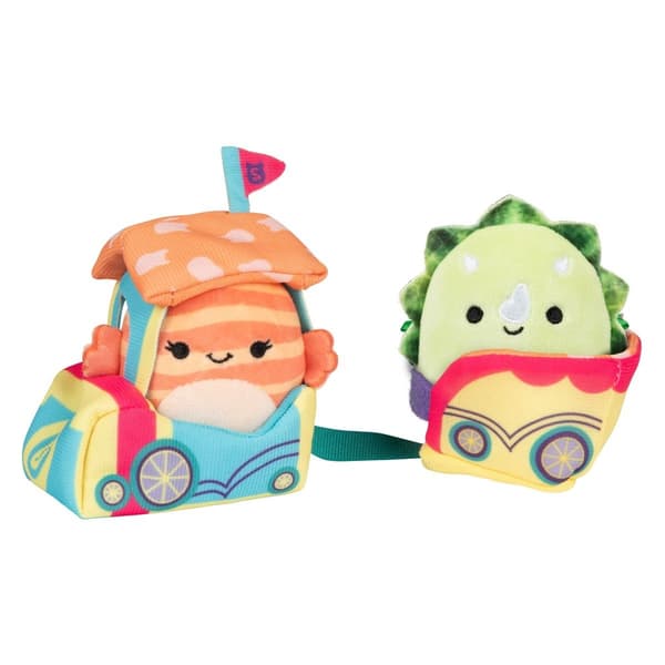Squishmallows Micromallows 2-pack med tillbehör Tristan & Lucienne multifärg