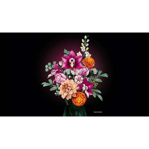 LEGO® Botanicals Vacker rosa blombukett 10342