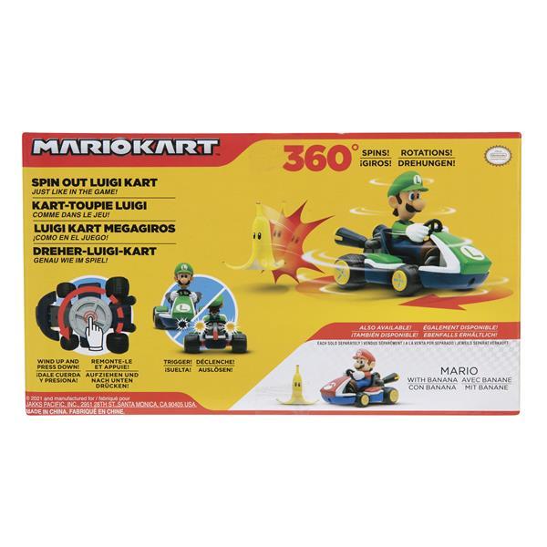 Mariokart Spin Out Luigi Kart multifärg