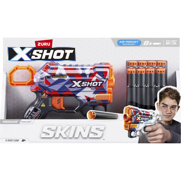 X-shot Skins Menace Blaster Malice multifärg