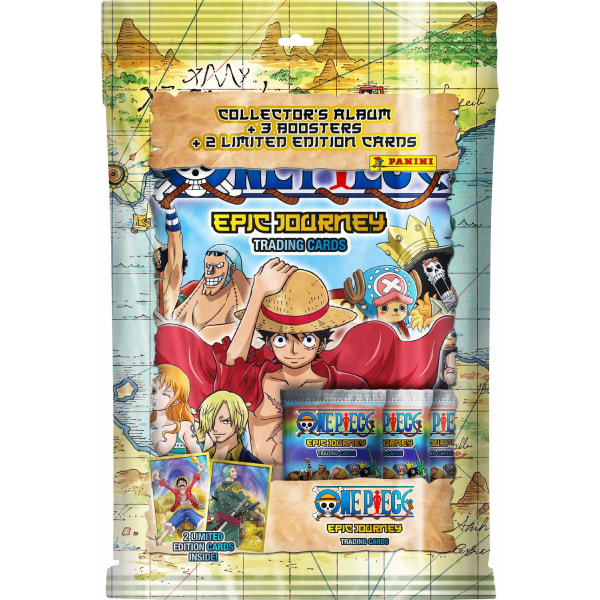 One Piece Epic Journey Starter Pack Samlarbilder och album multifärg