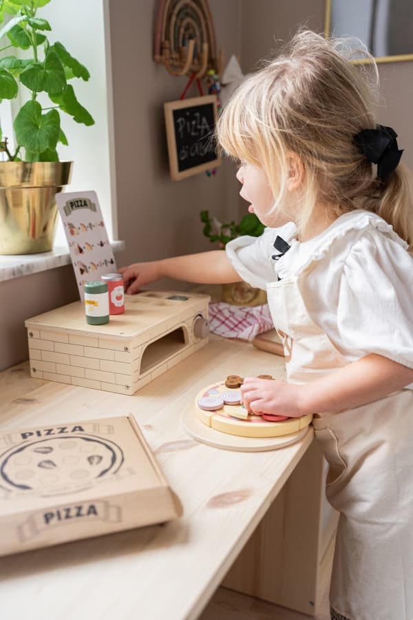 Jabadabado Pizzaugn multifärg