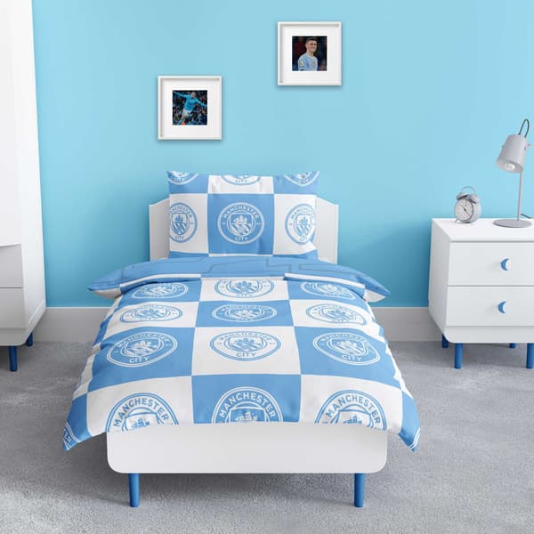 Manchester City Bäddset 150x210cm multifärg