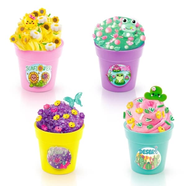 So Slime Flower Pot Sunflower multifärg
