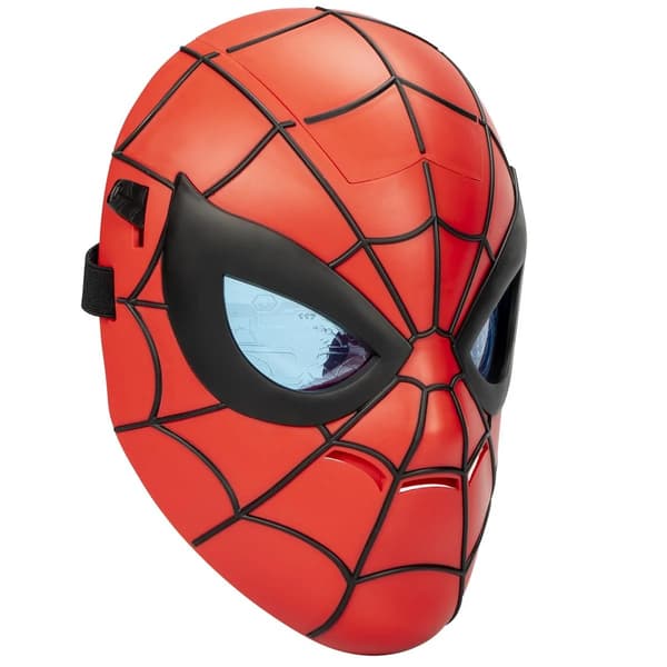 Spiderman Glow FX Mask med ljus multifärg