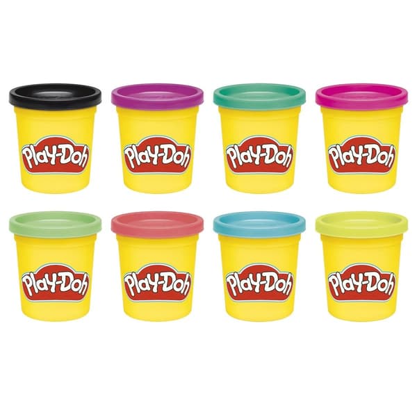 Play-Doh Vibrant 8-pack multifärg