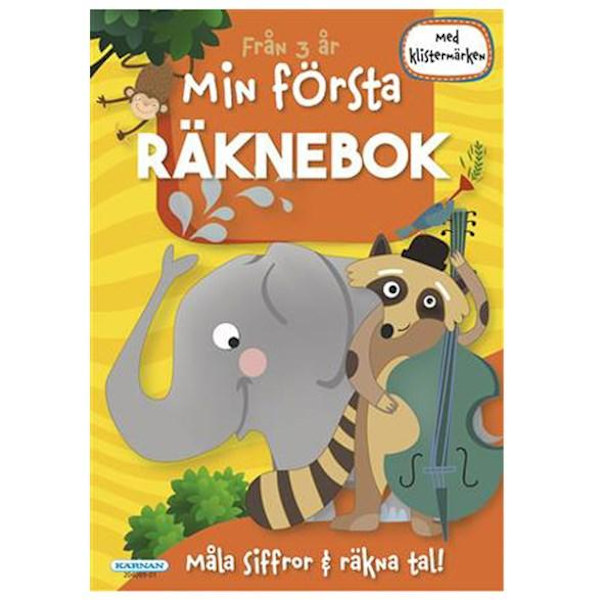 Min första Räknebok Pysselbok multifärg