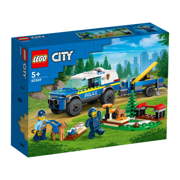 LEGO® City Polisens mobila hundträning 60369