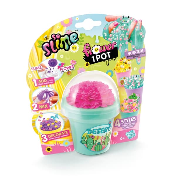 So Slime Flower Pot Desert multifärg