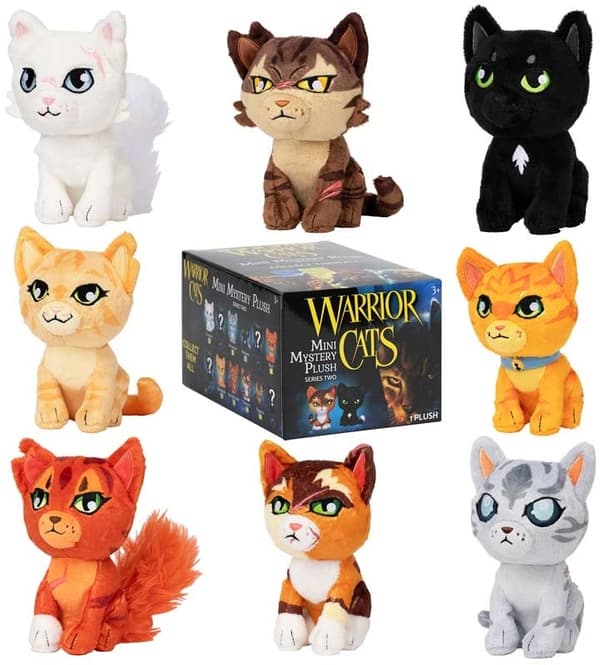 Warrior Cats Mini Mystery Plush Series Two multifärg