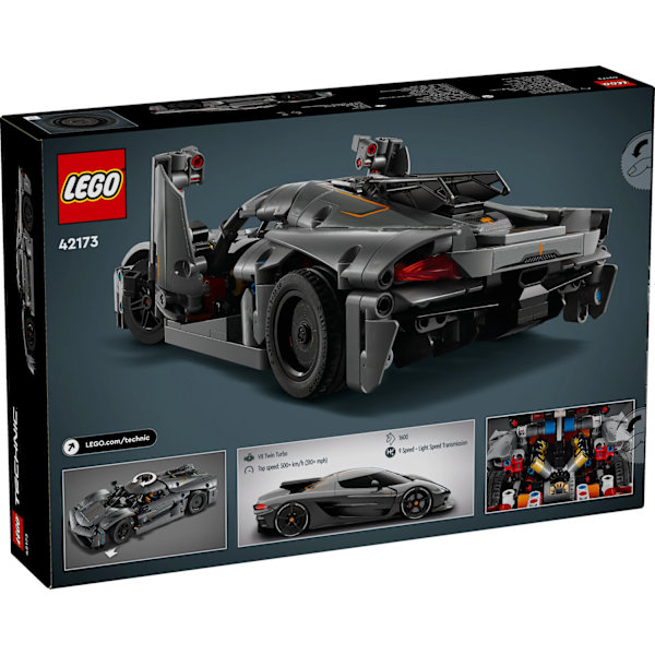 LEGO® Technic Koenigsegg Jesko Absolut grå hyperbil 42173 multifärg