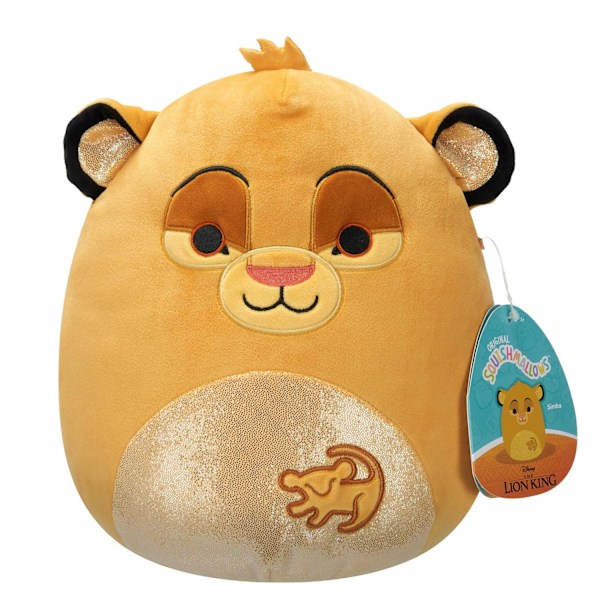 Squishmallows 20cm Disney Lejonkungen Simba multifärg