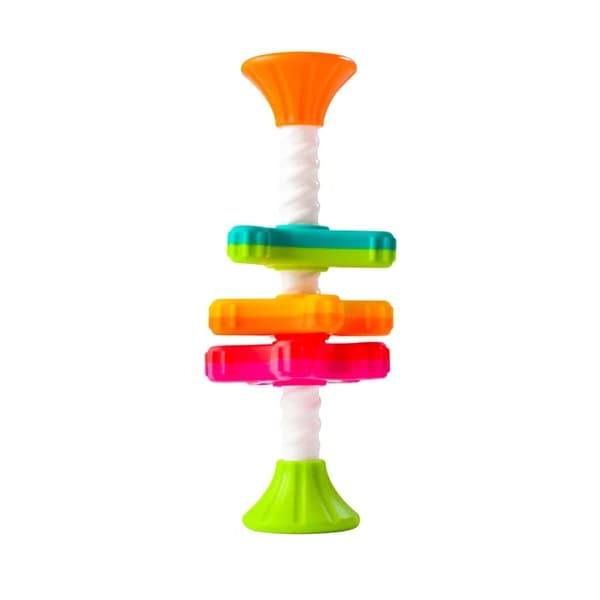 Fat Brain Mini Spinny Aktivitetsleksak multifärg