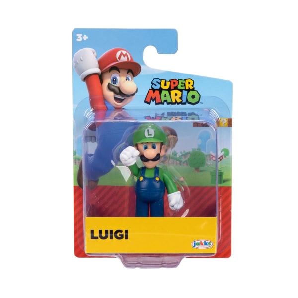 Super Mario Figur 5cm Luigi multifärg