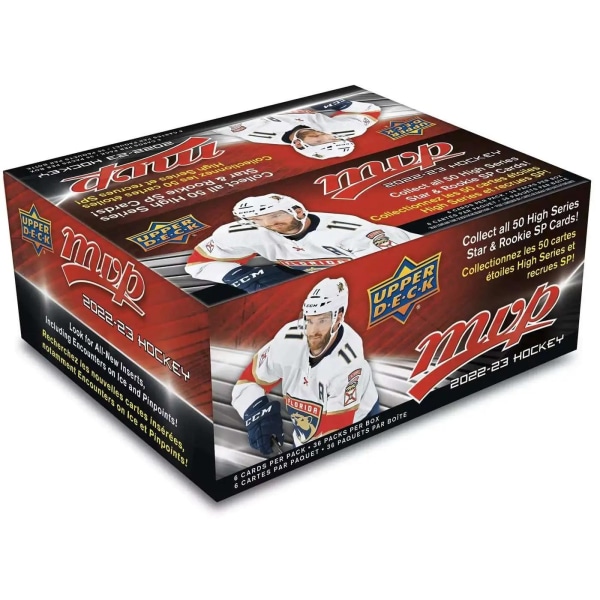 Upper Deck MVP 2022-23 Hockey NHL Hel Box multifärg
