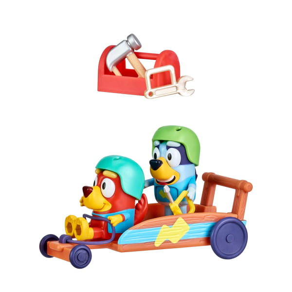 Bluey Rustys & Blueys Go-kart multifärg