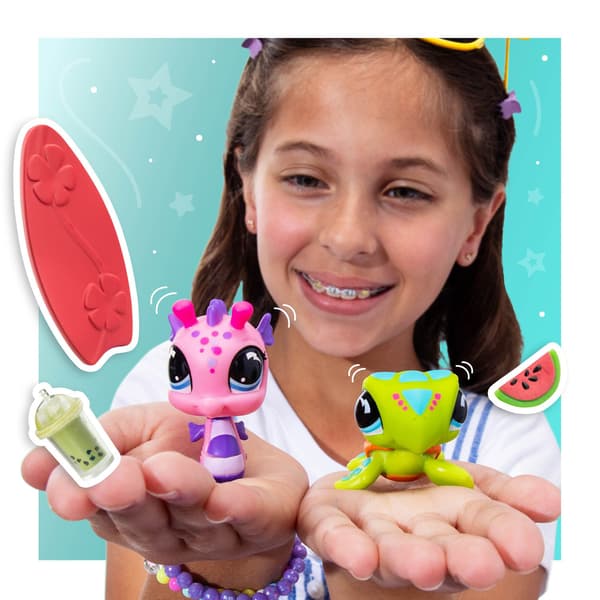 Littlest Pet Shop Pet Pairs S4 Elephant Spa multifärg