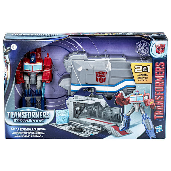 Transformers Earthspark Optimus Prime Trailer multifärg
