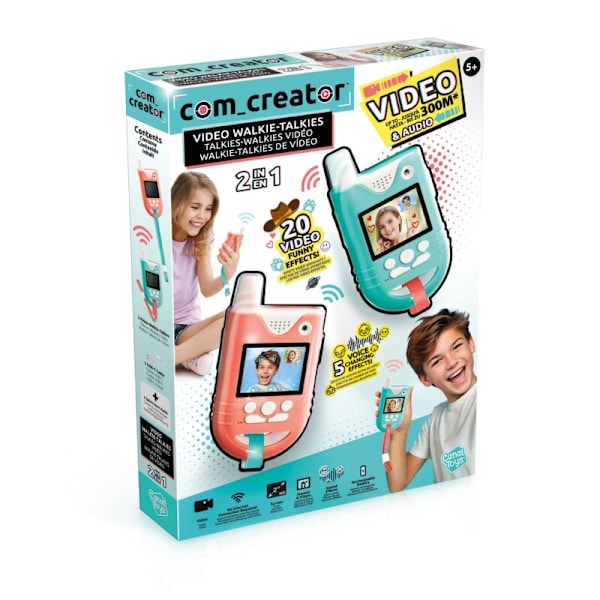 Com Creator Video Walkie-Talkies multifärg