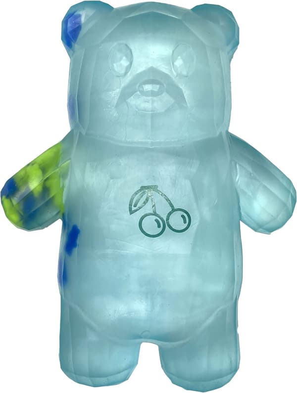 Stretchapalz Crystal Gummy Bears Maxi 24cm Cobalt (Turquoise) multifärg
