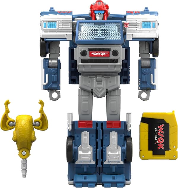 Transformers Stranger Things WSQK Freakwency/8-Trax multifärg