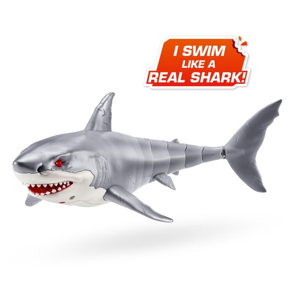 Zuru Robo Alive Great White Shark Robothaj multifärg