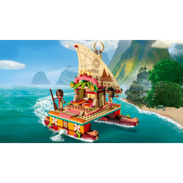 LEGO® Disney Princess Vaianas navigeringsbåt 43210