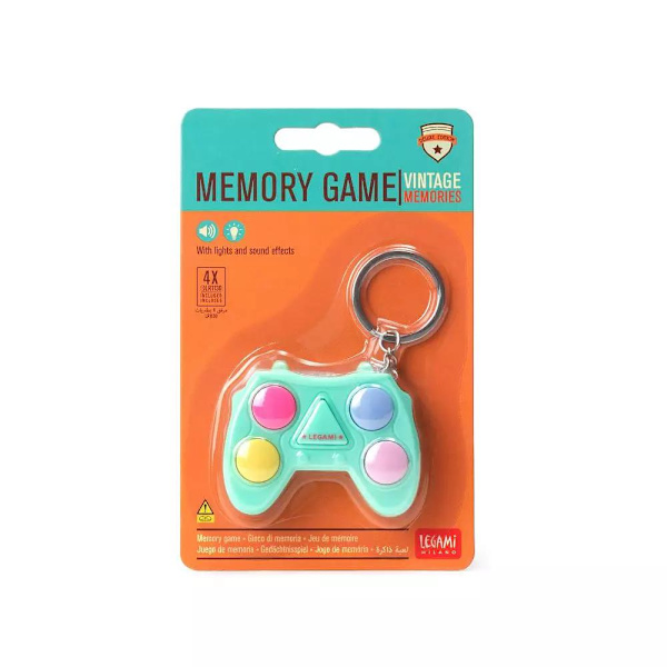 Memory Nyckelring Elektroniskt spel multifärg