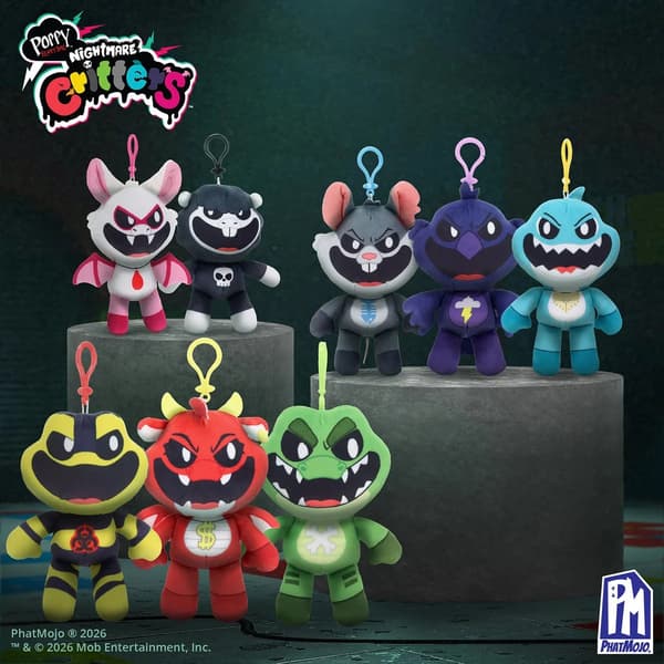Poppy Playtime Mystery Plush Clips multifärg