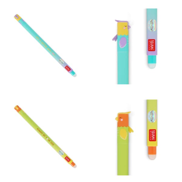 Legami Penna med utsuddat bläck 2-pack Valentine Edition multifärg