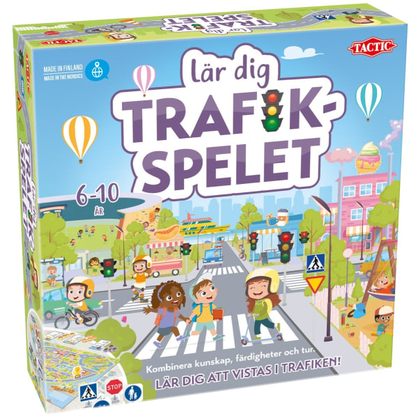 Lär dig Trafikspelet multifärg